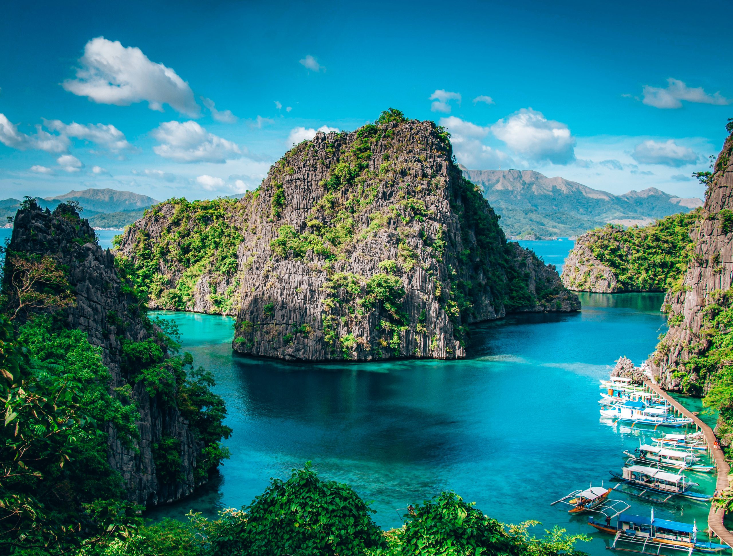 How to Spend 2 PERFECT Days in Coron Palawan: Aerial Photography of Coron Island