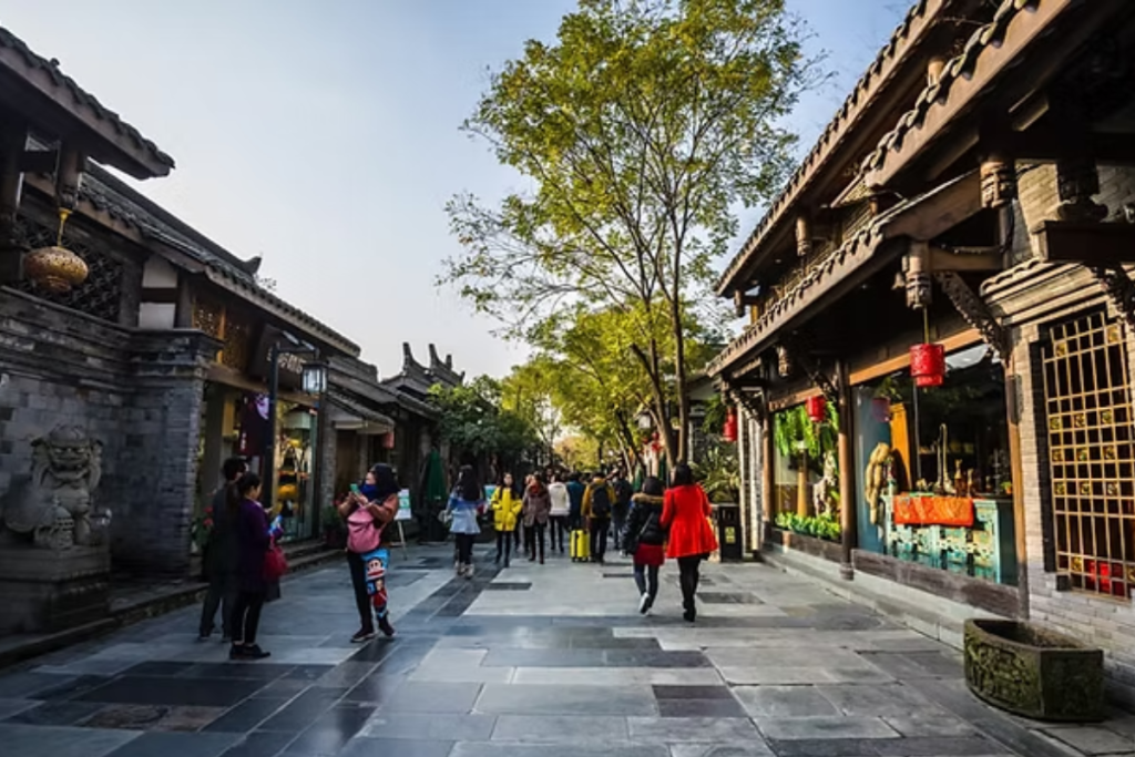 Kuanzhai Alley Chengdu China