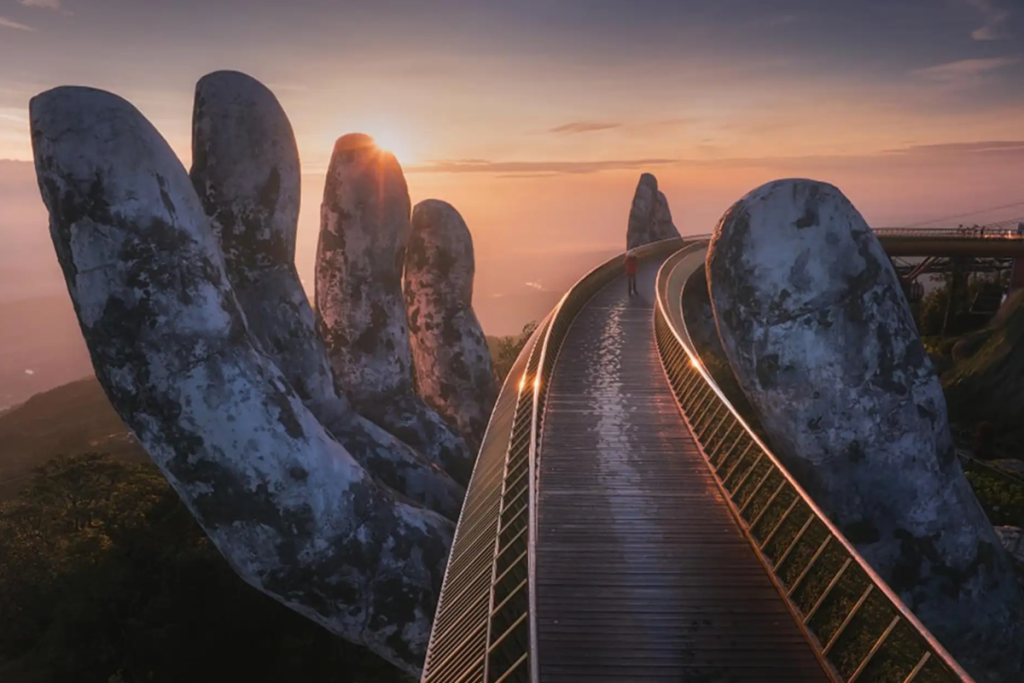 Golden bridge Da Nang, Vietnam travel guide by Travel For Phoebe