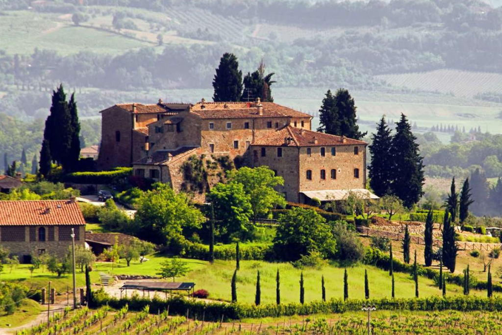 Tuscany vineyards Italy
