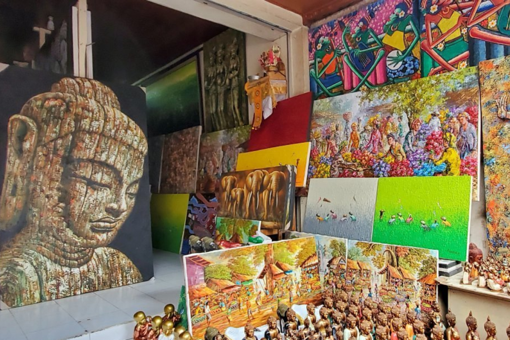Ubud Art Market Bali Indonesia