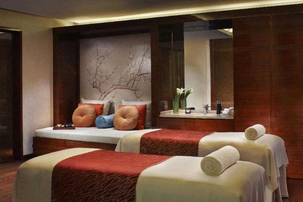 the spa at The Ritz-Carlton, Chengdu