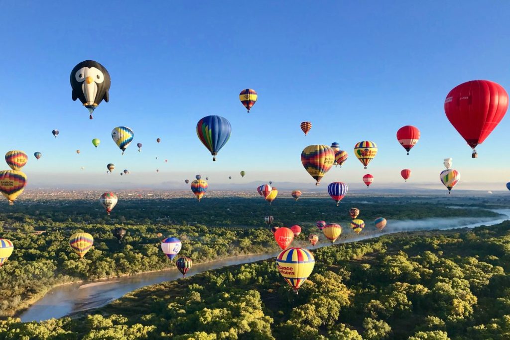Albuquerque hot air balloon ride