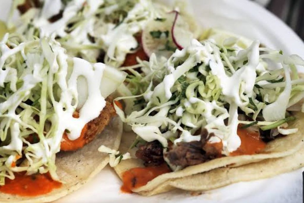 Fish tacos at Cholita Linda San Francisco
